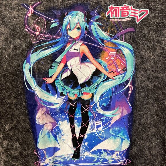 Hatsune Miku The Power of Music Tshirt size XL - Picture 2 of 4